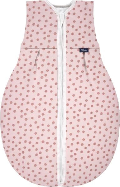 Alvi Kugelschlafsack Thermo Organic Curly Dots 80 cm