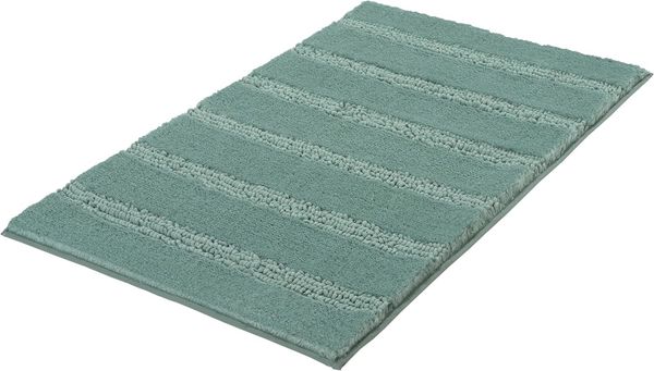Kleine Wolke Badteppich MONROVIA LBH 120x70x2.50 cm grün Badematte Badvorleger Duschvorleger Duschmatte Badeteppich