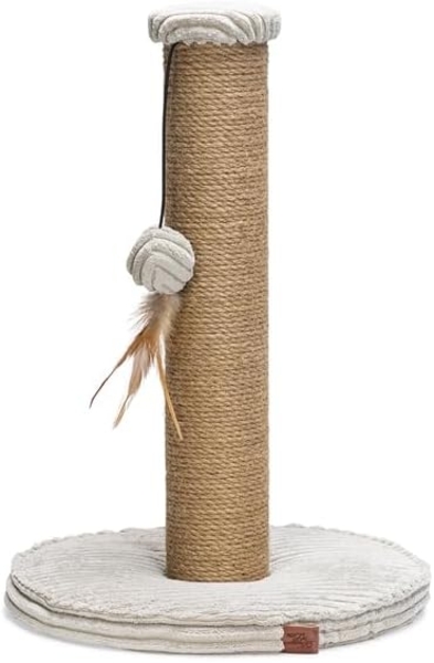 Designed By Lotte Kratzsäule Kratzsäule Ribbed hellgrau