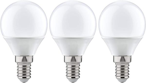 Paulmann 285. 37 LED Tropfen 5,5W E14 Warmweiß 3er-Pack