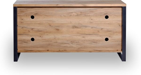 Jahnke Sideboard, Engineered Wood, Kerneiche, One Size Bild 6
