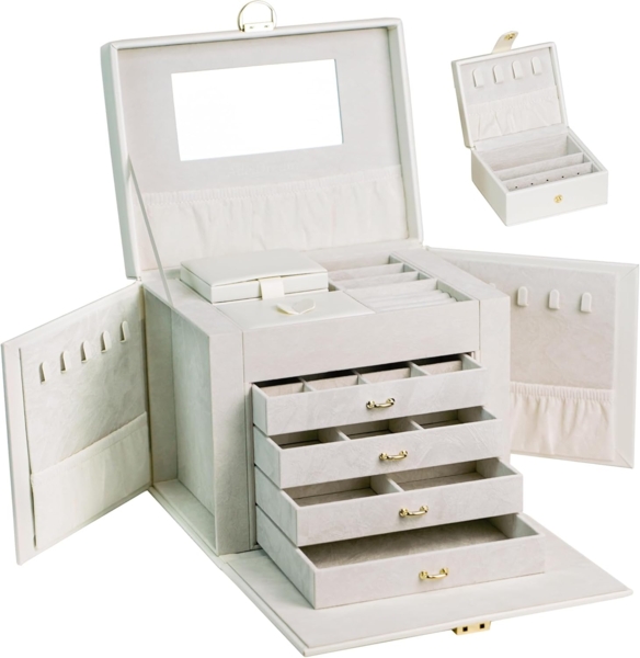 AdelDream Schmuckkasten Fünfstöckiges Schmuckkästchen.