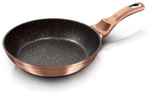 Berlinger Haus Granit-Bratpfanne, 30cm, Metallic Rose Gold Line
