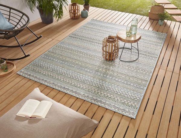 Outdoorteppich Pine Pastel - 120x170x0,7cm