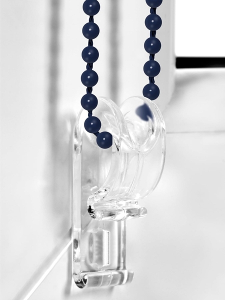 Verdunkelungsrollo Klemmfix ohne Bohren 80x150 cm Dunkelblau Verdunklungsrollo Fensterrollo Rollo Seitenzugrollo Klemmrollo für Fenster & Tür Bild 4