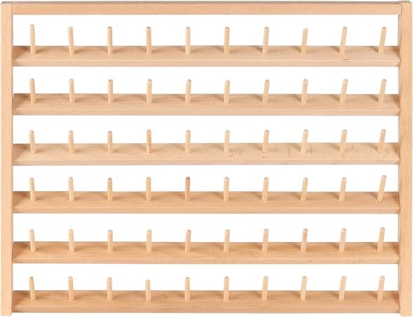 Kurtzy Aufbewahrungsbox Holzspule und Fadenhalter - Organizer für Nähmaschinen