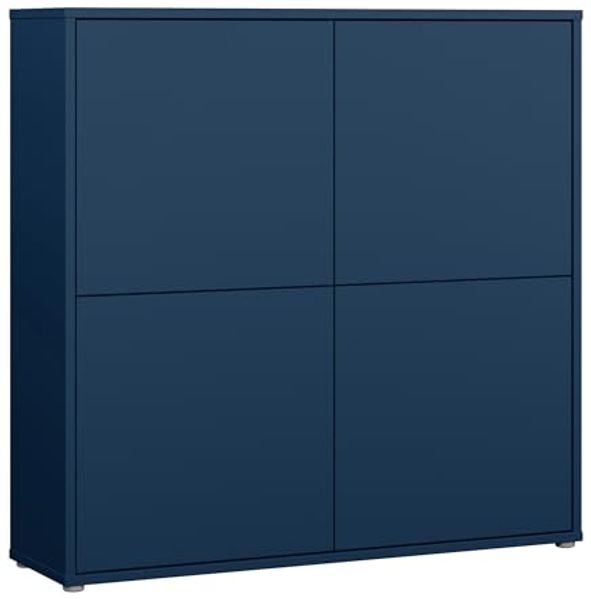 FORTE Highboard, Grifflos,Push to open, Stauraum