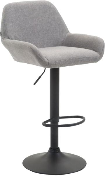 Barhocker Braga Stoff B grau