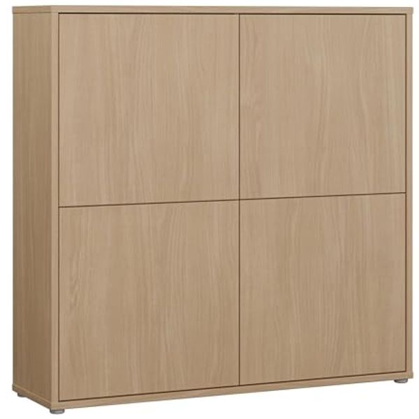 FORTE Highboard, Grifflos,Push to open, Stauraum