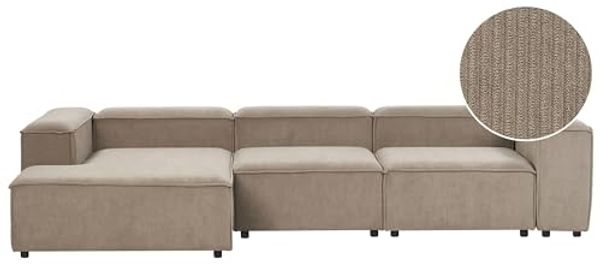 Rechtsseitiges Ecksofa ARDAL Taupe Rechtsseitig