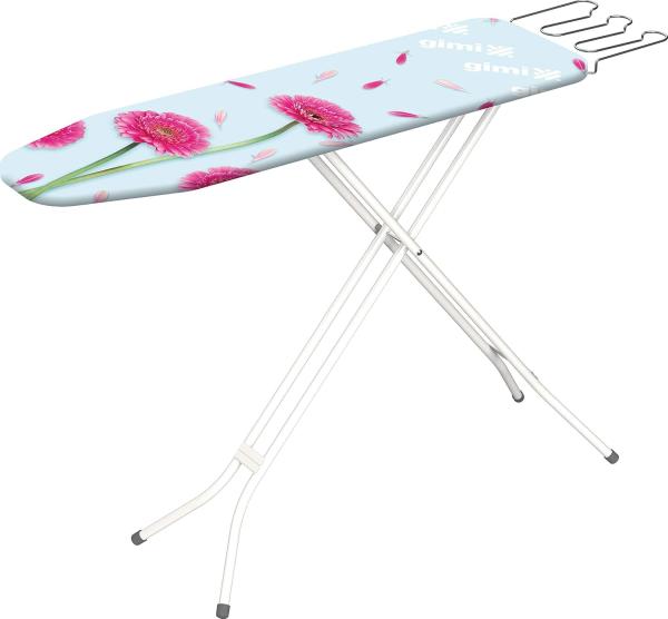 Gimi Junior Bügelbrett Bügeltisch Ironing Board 33 x 5 x 110 cm Baumwolle, für Dampfbügeleisen, Mehrfarbig Bild 1