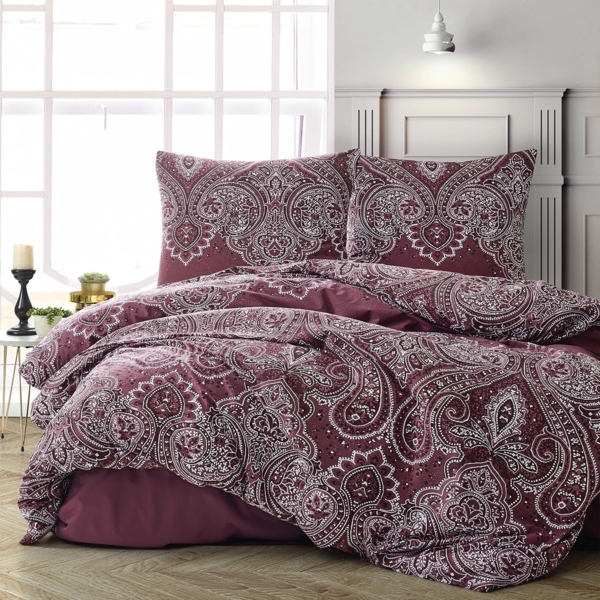 yadetextil Bettwäsche Bettwäsche 240x220 cm. 3 teilig set, Pulse V2, Renforce, 3 teilig, cm.