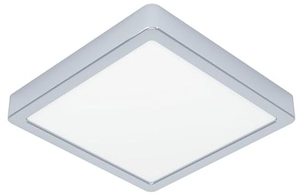 Eglo 900651 Aufbauleuchte FUEVA 5 Stahl chrom LED 17W 3000K L:21cm B:21cm H:2. 8cm