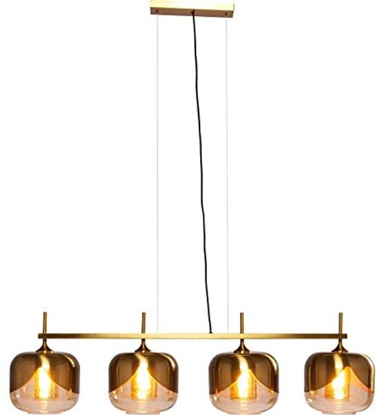 Kare Design Hängeleuchte Golden Goblet Quattro Ø25cm, 143 x 129 x 25 cm