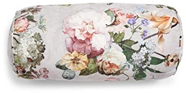 Essenza Dekokissen Fleur, aus weichem Samt mit Blumenprint