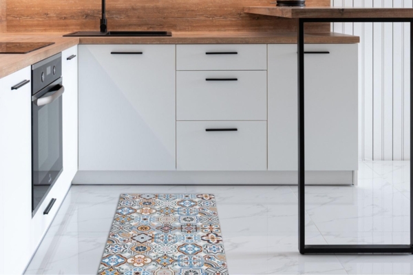 Andiamo Vinylteppich Marrakesch, rechteckig, Höhe: 5 mm, abwischbar, rutschhemmend, Fliesen oder Beton Design, auch als Läufer Bild 7