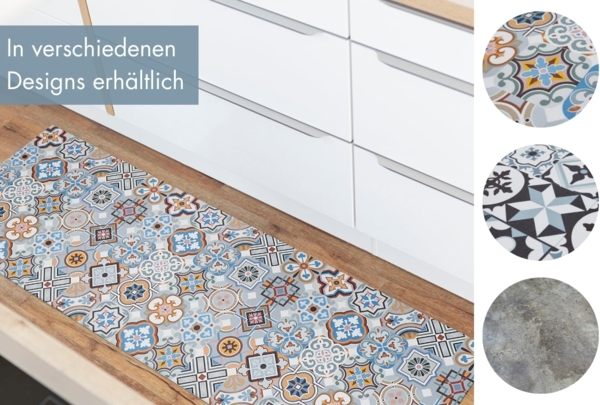 Andiamo Vinylteppich Marrakesch, rechteckig, Höhe: 5 mm, abwischbar, rutschhemmend, Fliesen oder Beton Design, auch als Läufer Bild 3