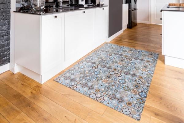 Andiamo Vinylteppich Marrakesch, rechteckig, Höhe: 5 mm, abwischbar, rutschhemmend, Fliesen oder Beton Design, auch als Läufer Bild 2