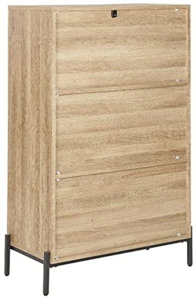 Bücherschrank MOINES Heller Holzfarbton Bild 6