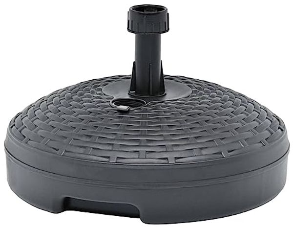 Gerimport Modernes Sonnenschirmuntergestell 45 x 45 x 29 cm Füllung 20 Liter anthrazit