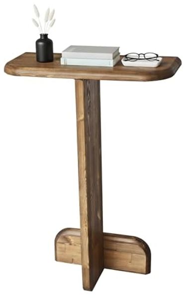 Dmora Konsole Vespera 80 x 25 x 85h cm Braun Tragkraft 10 kg Bild 3