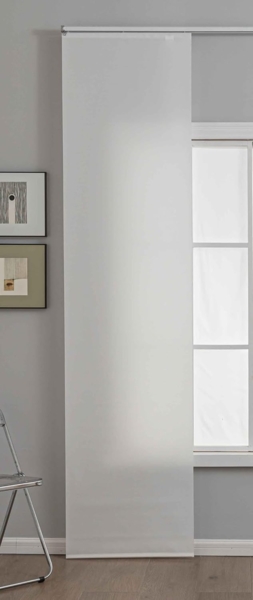 Gardinenbox Schiebegardine, Paneelwagen (1 St), blickdicht, Strukturiert Modern Schlicht Paneelwagen 2024740