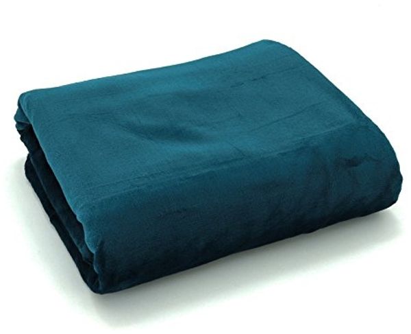 Ethno Kuscheldecke Traumfänger in Petrol SUPER Soft Wohndecke 200x150 Ökotex Flanell Decke Typ540