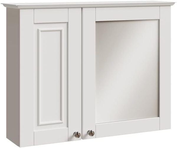 Badspiegelschrank Vanity Weiß 68 x 51 cm Vicco