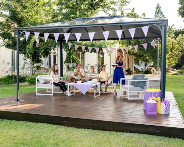 Palram - Canopia Martinique 4300 | Metall Pavillon Bild 4