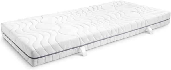 7 Zonen Viskoelastik-Matratze Sleezzz Smart 90 x 200 cm, Höhe 18 cm, Härtegrad H2+H3 mit Air Memoryschaum