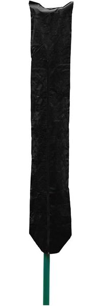 Addis Wäschespinne für den Außenbereich, wetterfest, mit Reißverschluss, 30x178 cm, Schwarz