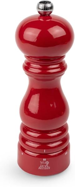 Peugeot Paris Salzmühle 18 cm uSelect Z rot lackiert Holz