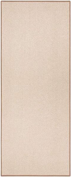 Schlingen Läufer Bouclé Beige - 80x300x0,5cm