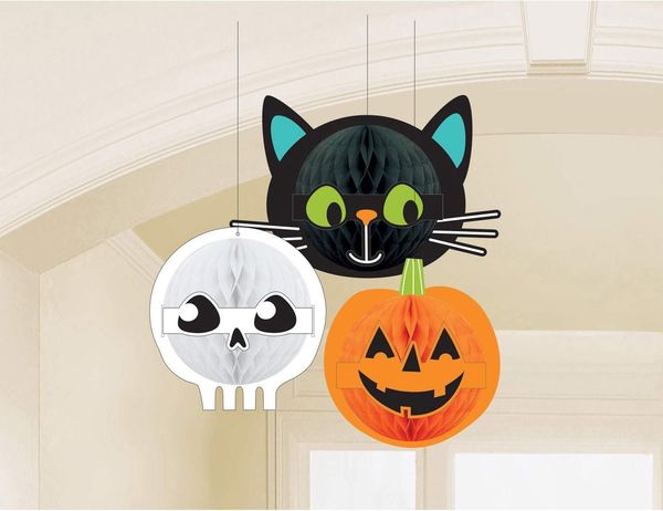 Halloween Friends Papier-Tischdecke