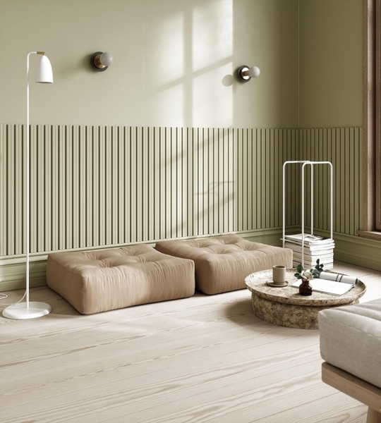 Karup Design MORE Pouf Olive Green Bild 2