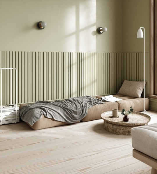 Karup Design MORE Pouf Olive Green Bild 4