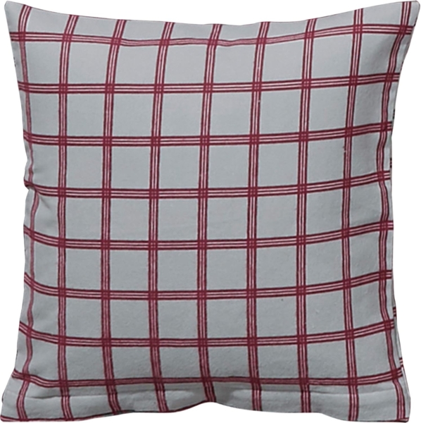 Erwin Müller Kissenbezug Kuschelkissenbezug, (1 Stück), Flanell Karo