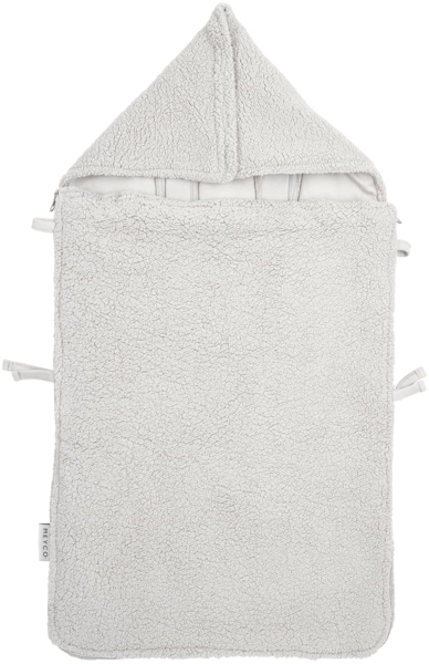 Meyco Baby Fußsack Teddy Greige (1-tlg), 40x82 cm