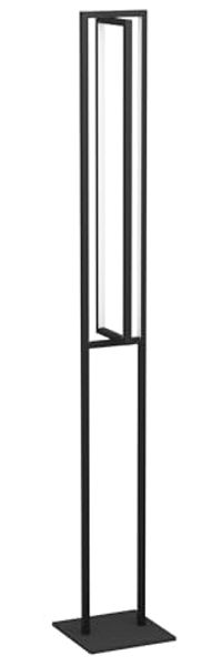 Eglo 900469 Stehleuchte SIBERIA Stahl schwarz LED 34W 3000-6500K L:20cm B:16cm H:133cm dimmbar mit Fernbedienung