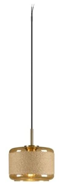 SLV PANTILO ROPE 19, Pendelleuchte, 250cm, E27, 15W, gold - Pendelleuchten