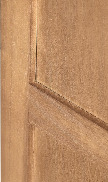 Raumteiler 4-teilig CERTOSA Heller Holzfarbton 163 cm 170 cm Bild 8