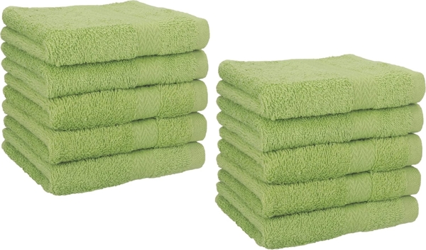 Betz Seiftuch 10 Stück Premium Seiflappen-Set 30x30 cm, (Set, 10-St)