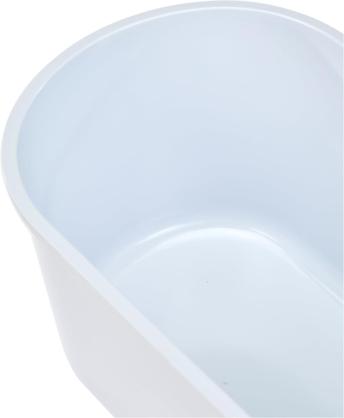 ECHTWERK Brotbox - weiß - aus Melamin mit Schneidebrett aus Akazienholz / Brotaufbewahrung Bild 5