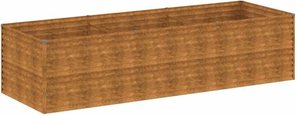 vidaXL Hochbeet 290x100x69 cm Cortenstahl 152004