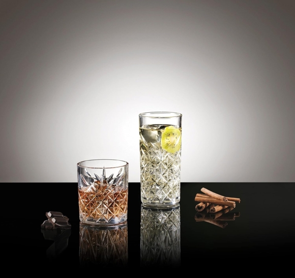 CreaTable 15459 Timeless Longdrinkbecher & Whiskygläser, klar, 8-teilig (1 Set) Bild 6