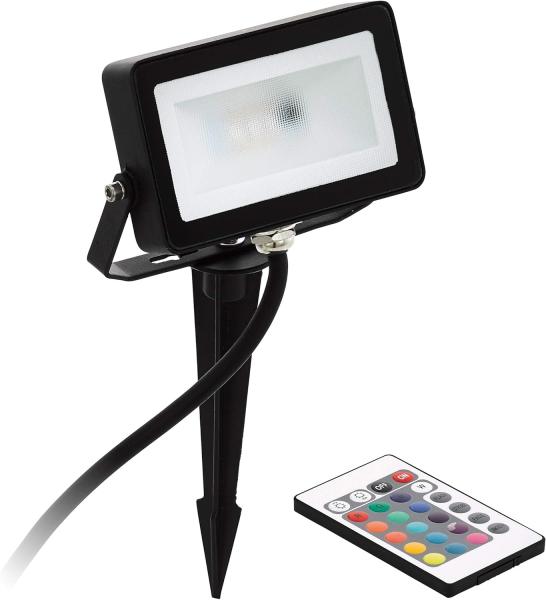 Eglo 98185 LED Outdoor FAEDO 4 schwarz weiß L:13cm H:9cm T:2,5cm IP44