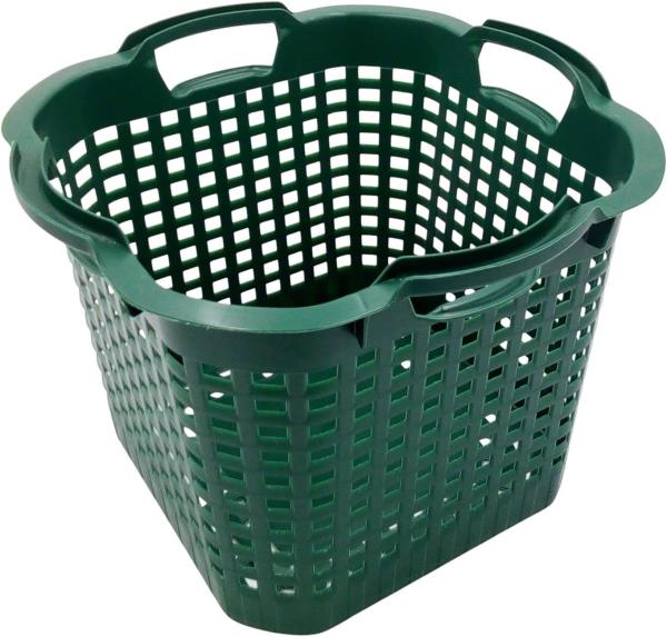 Buri Universalkorb, Wäschekorb grün, 54x51x31 cm