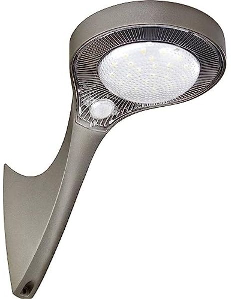 Sygonix SY-4673532 Solarpaneel-Außenwandleuchte mit Bewegungsmelder LED (RGB) integriert 10 W grau (matt) Bild 2