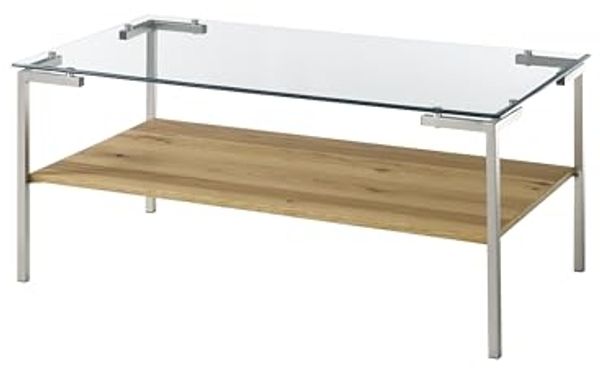 Couchtisch >GLASGOW< (BxHxT: 110x46x60 cm) in holzfarben - 110x46x60 (BxHxT)