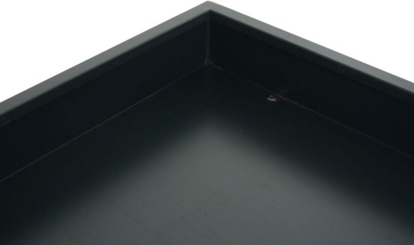 XL Mähroboter-Garage mit Pflanzkasten HWC-L45, Dach Unterstand für Rasenmäher, WPC Metall 47x70x94cm ~ Eiche-Optik Bild 7